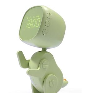 Digital Dynamic Dinosaur Bedroom Alarm Clock with Timer Night Light