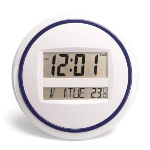 Digital Alarm Wall Clock 3883