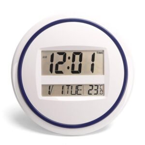 Digital Alarm Wall Clock 3883