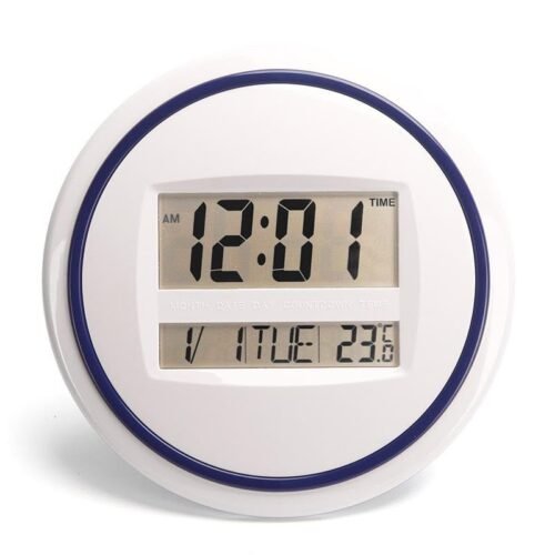 LCD Digital Wall Clock, KD3883