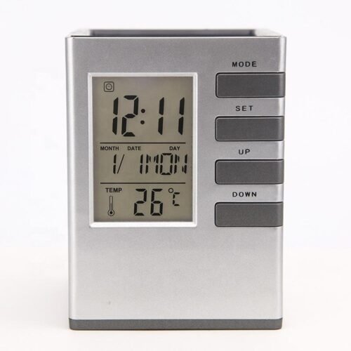 Pen Holder With Clock, PH2068