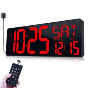 Electronic Clock with Date Display