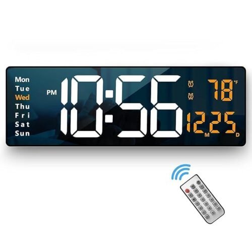 Digital LED Wall Clock, SM601