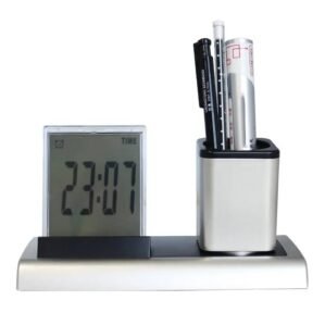 Pen Holder With Clock, PH268