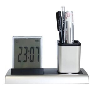 Pen Holder With Clock, PH268