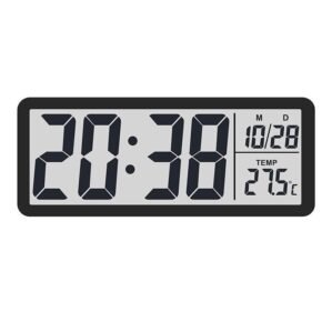 LCD Digital Wall & Table Clock, V-C223