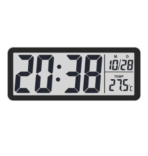 LCD Digital Wall & Table Clock, VC223