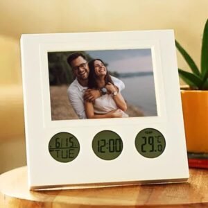 Photo Frame With Clock, A101