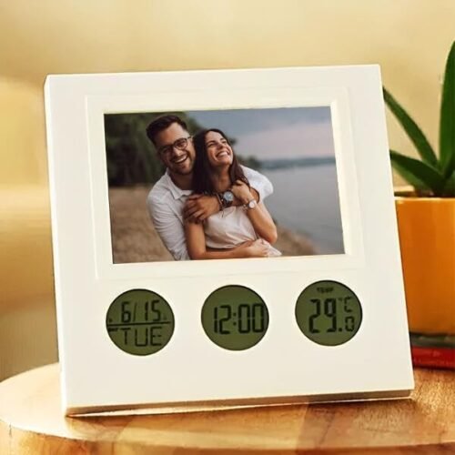 Photo Frame Desk Clock, A101