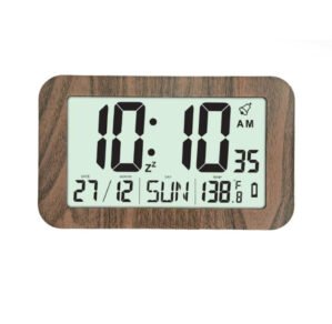 Digital LCD Display Desk and Wall Clock, LCD140