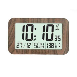 Digital LCD Display Desk and Wall Clock, LCD-140