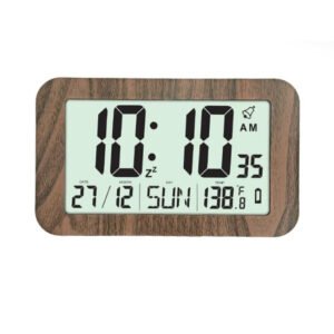 Digital LCD Display Desk and Wall Clock, LCD-140