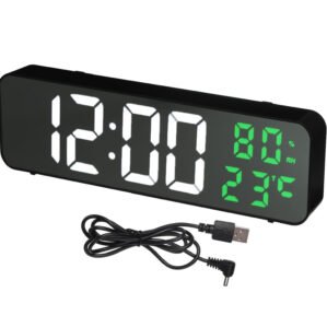 Digital LED Display Electric Desk Clock, ST-6001