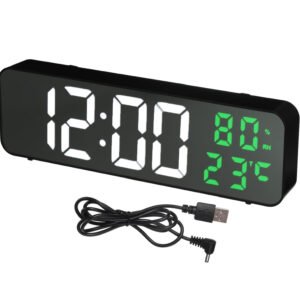 Digital LED Display Electric Desk Clock, ST-6001