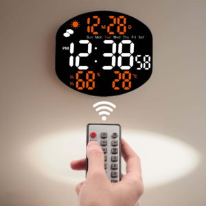 Smart LED Digital Wall Clock, DS3816L