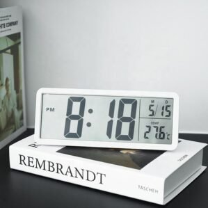LCD Display Electric Wall & Desk Clock, VC223