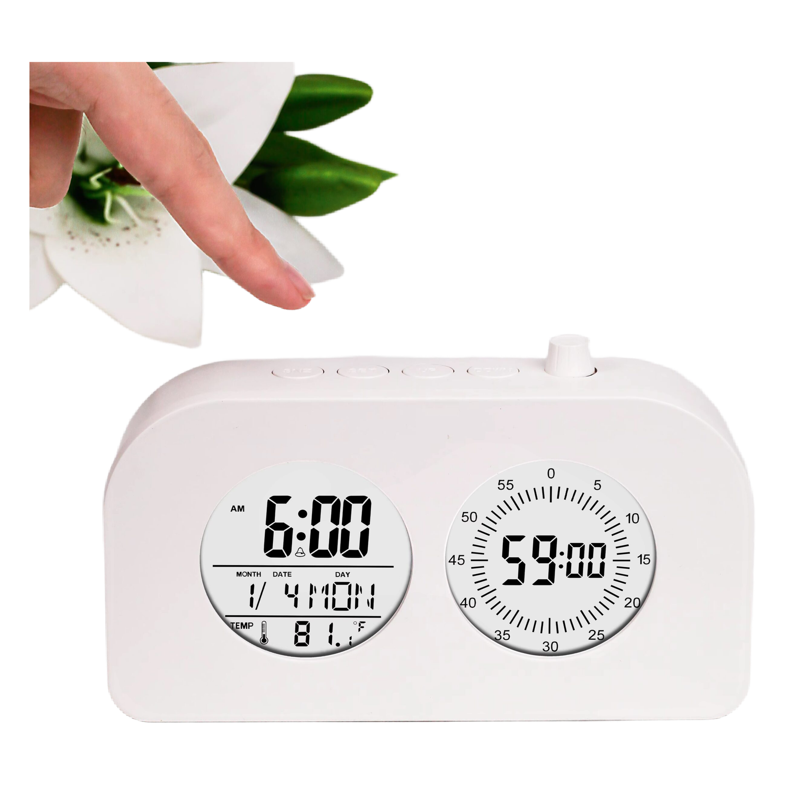 Desk Clock with Timer, A148