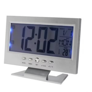 Digital LCD Desk Clock, DS-8082