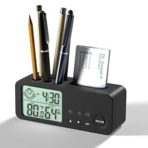 Pen Holder With Clock, PH664