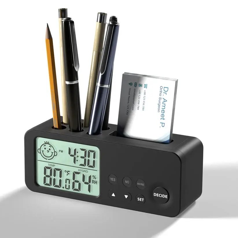 digital-pen-holder-with-clock-ph-664