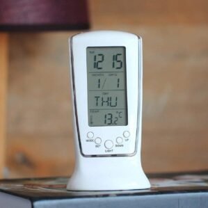 Digital LCD Desk Clock, BST-510