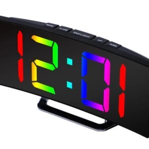 Digital RGB LED Display Electric Desk Clock, DS-3811S