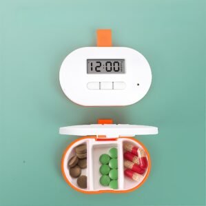 Pill Storage Box Alarm Reminder PB045