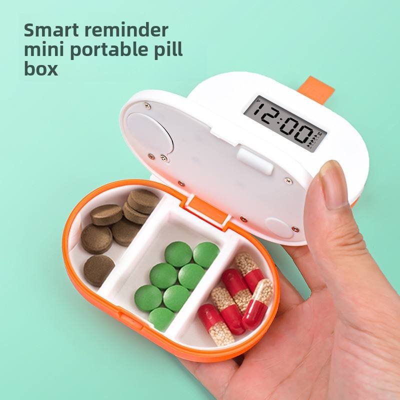 Pill Storage Box Alarm Reminder PB045