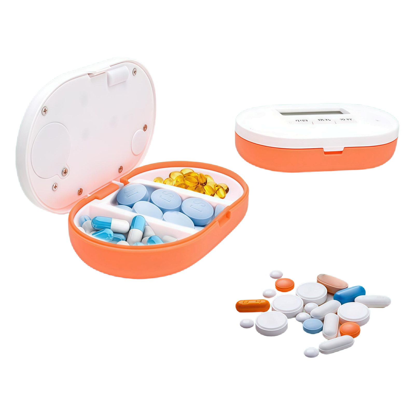 Pill Storage Cases | Pill Box with Alarm Reminder, PB045