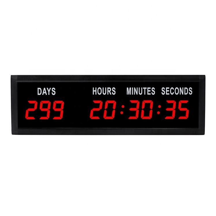 9 Digits Day Counter Clock Event Countdown Clock
