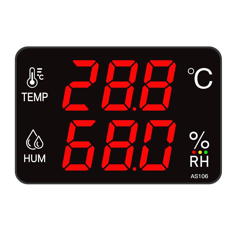 Panel Mount Temperature And Humidity Indicator, AS106A